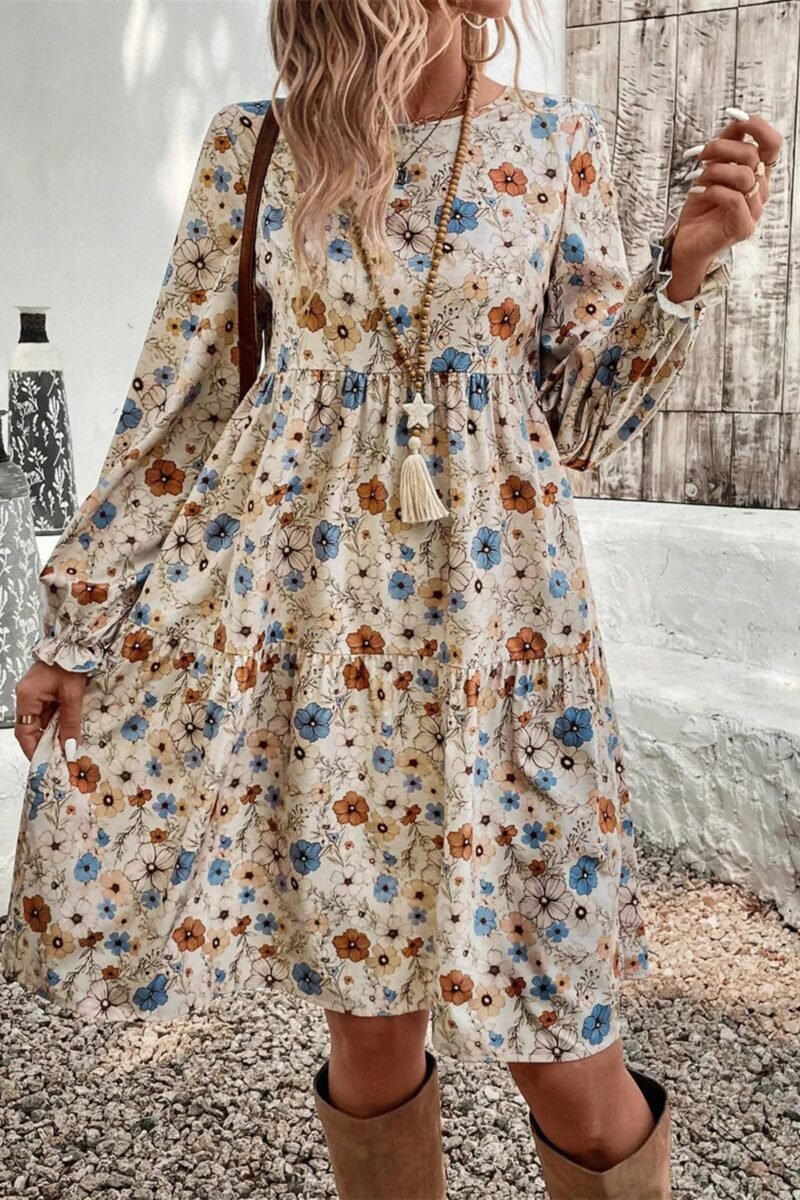 Floral Babydoll Dress